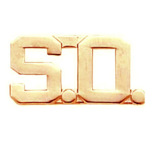 S.O. Pin - Gold