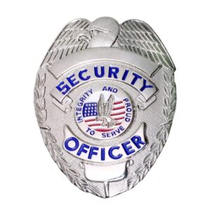 Security Officer Badge - Silver