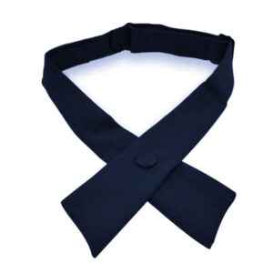 Crossover Neckties - Navy Blue