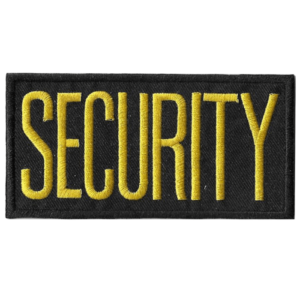 Security Patch - Small ID - Yellow & Black