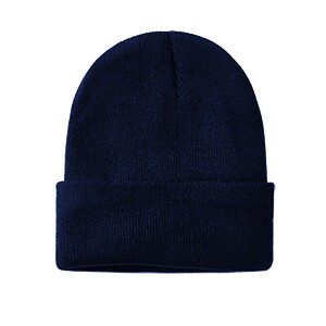 Long Beanie - Plain Navy
