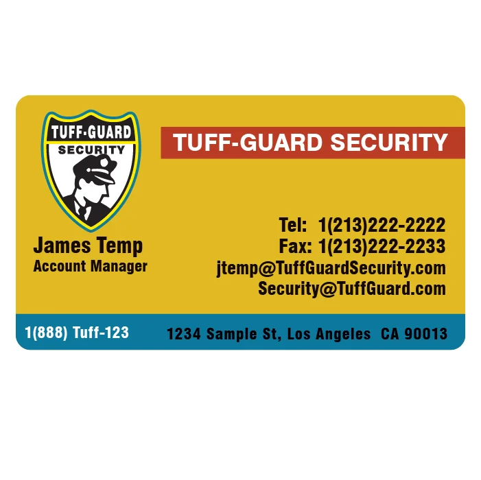 Business Card Rounded