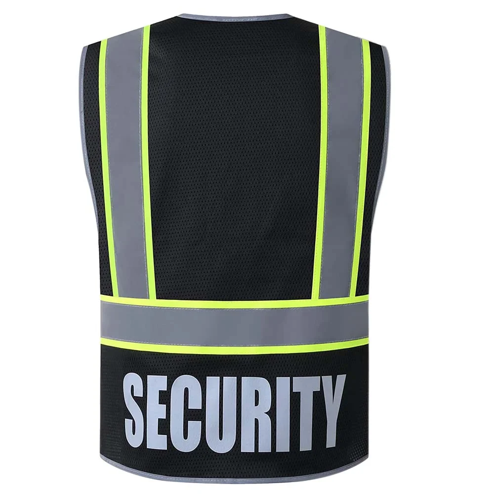 Tuff-Guard - Heavy Duty - Black Vest - Security ID - Image 2