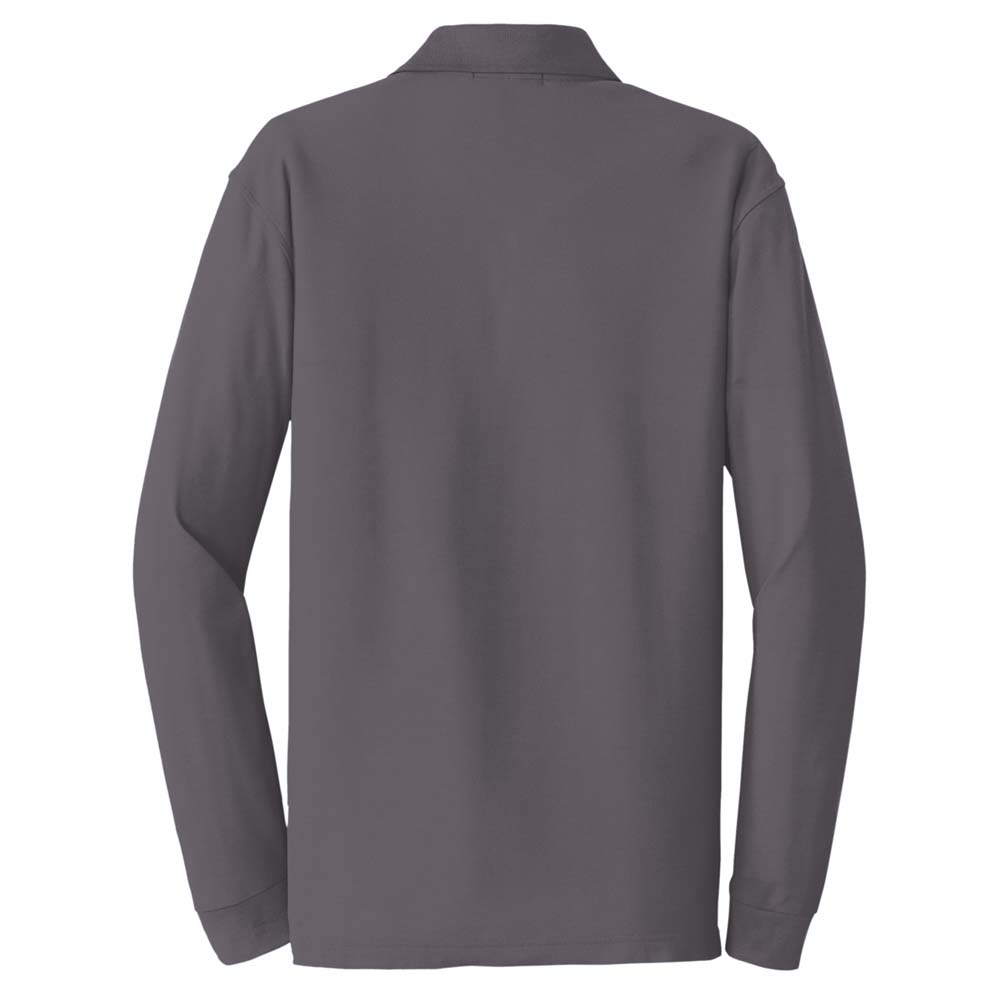 Poly Cotton Long Sleeve Polo - Quick Uniforms
