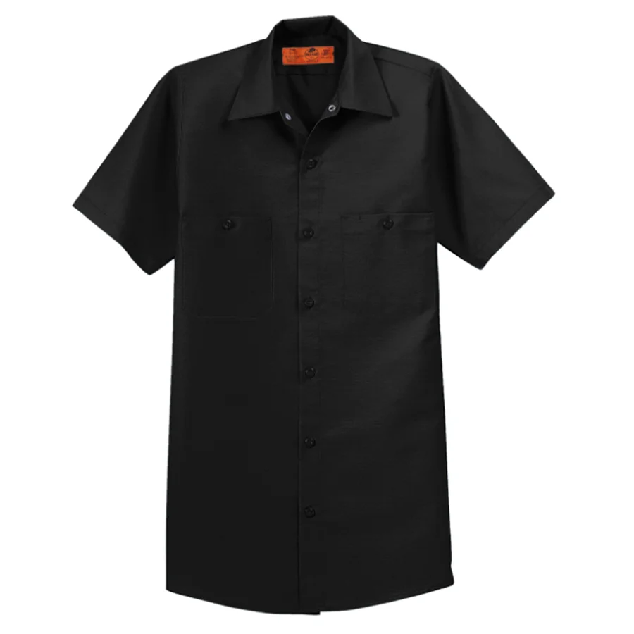 Red Kap® Industrial Work Shirt - Short Sleeve